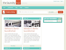 Tablet Screenshot of laundryhub.org